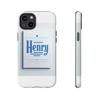 Stylish Blue Typographic Phone Case for Men and Women, Durable Protection, Unique Design, Compatible with iPhone 13, 14, 15 & 16 – all models including Pro, Pro Max & Plus