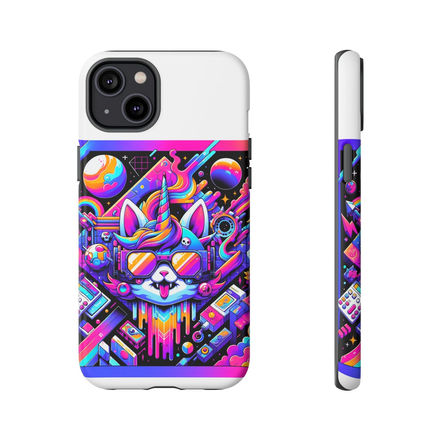 rizzed up and ready protective phone case for anime lovers