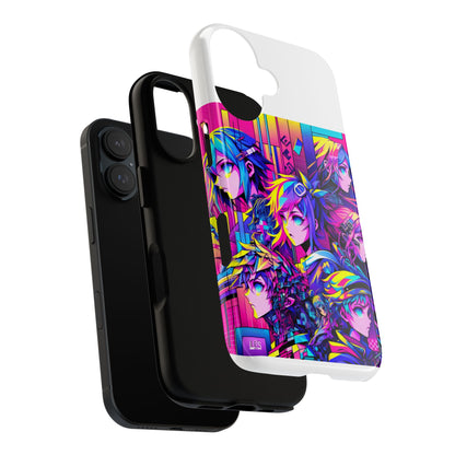 Cap-Free Culture Protective Phone Case with 3D Wrap Design, Durable Silicone Liner, UV Resistant, Ideal Gift for Anime and Comic Fans