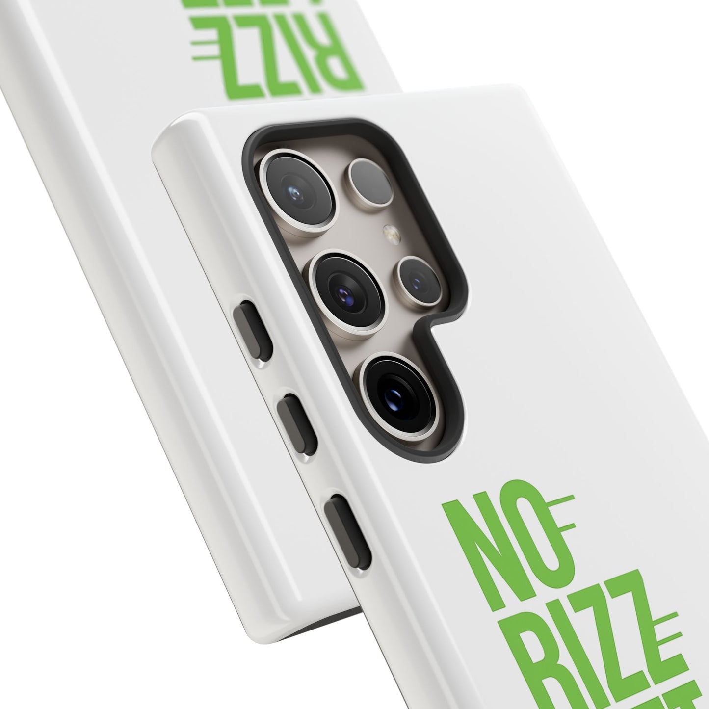 copy of tough cases - no rizz left behind phone case for ultimate protection and style, impact-resistant, dual layer, vibrant design, perfect gift for adults