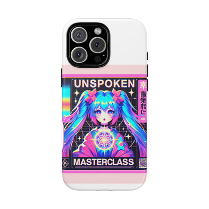 Unspoken Riz Masterclass Protective Phone Case, 3D Wrap Design, Durable Shock Absorption, UV Protected, Ideal Gift for Anime and Comic Fans, Glossy or Matte Finish