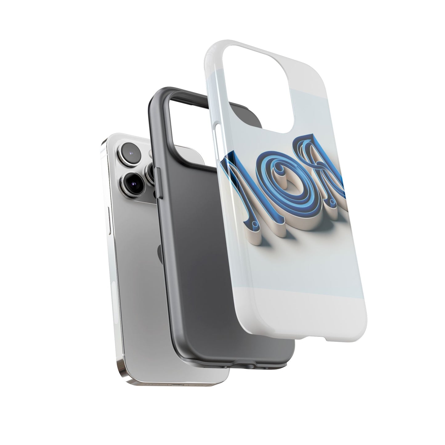 vibrant 3d wrap phone case in blue for stylish protection and self-expression compatible with iphone 13, 14, 15 & 16 – all models including pro, pro max & plus
