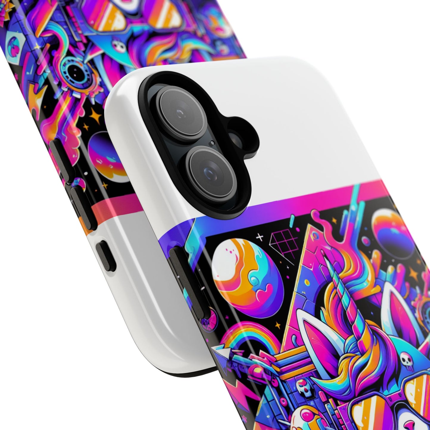 rizzed up and ready protective phone case for anime lovers