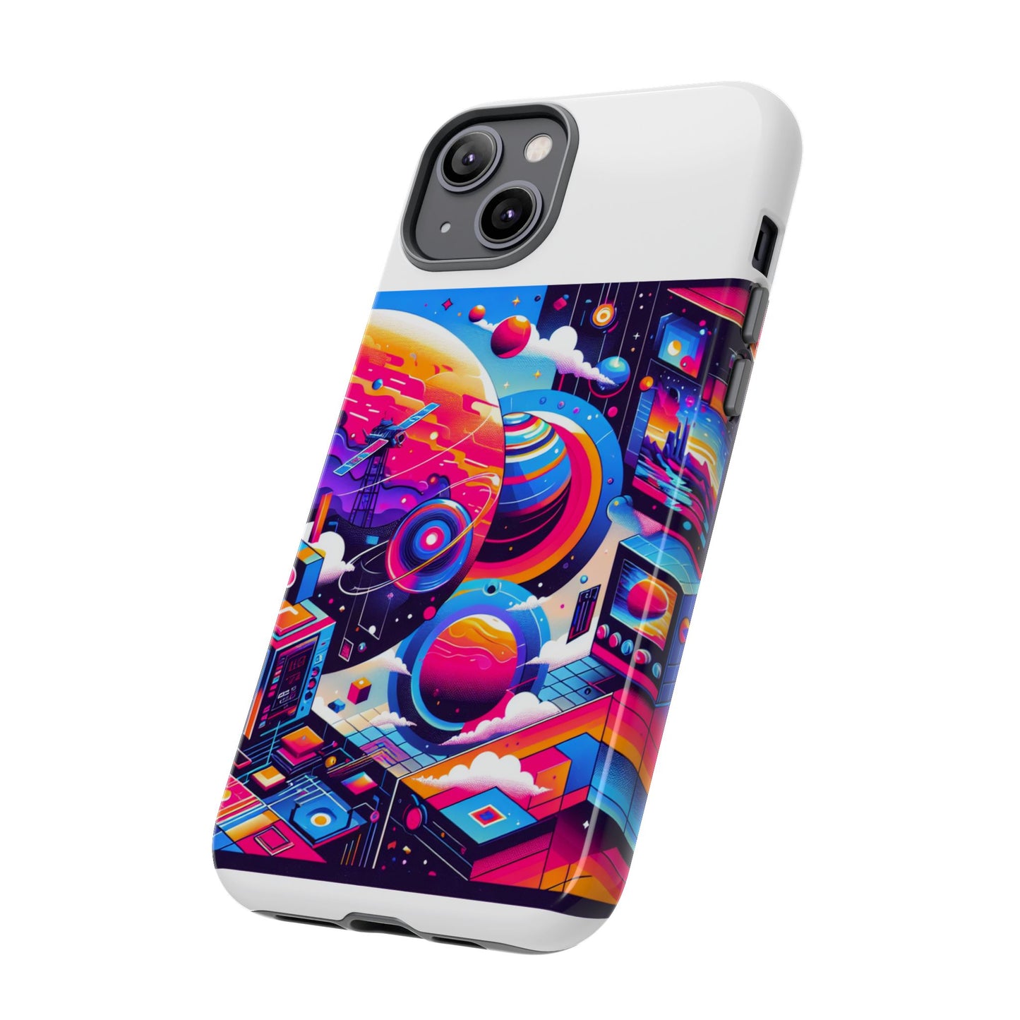 ohio core energy 3d wrap protective phone case for anime lovers, stylish durable tpu silicone, shock absorbent with uv protection, glossy or matte finish