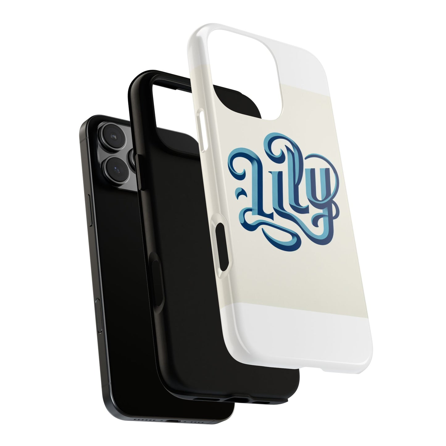 blue 3d wrap protective phone case with unique script design trendy accessory for style enthusiasts compatible with iphone 13, 14, 15 & 16 – all models including pro, pro max & plus