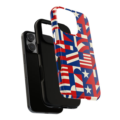 Vibrant Geometric 3D Wrap Protective Phone Case for Stylish Expression Compatible with iPhone 13, 14, 15 & 16 – All Models Including Pro, Pro Max & Plus
