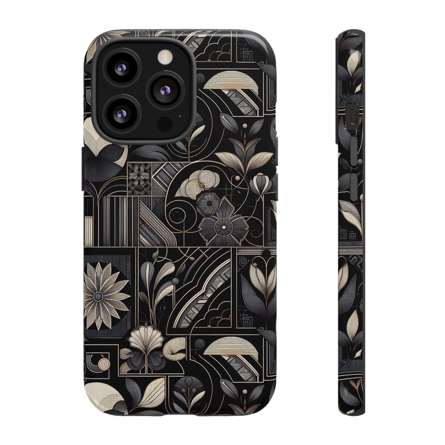 blackpattern image 6 artistic phone case with 3d wrap and vibrant retro design