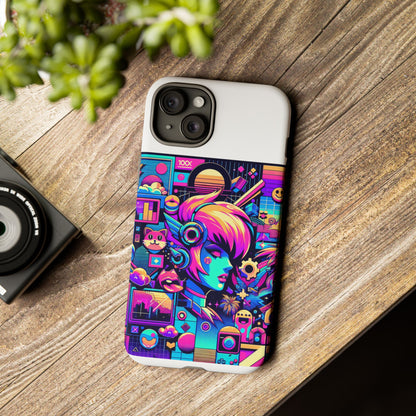 No Riz Still Hits 3D Wrap Protective Phone Case for Anime Lovers, Durable Shock Absorption, UV Protected, Unique Style for Smartphones