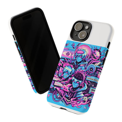 Slayware Installed Protective Phone Case with 3D Wrap Design for Anime and Comic Culture Lovers