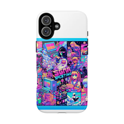 Sigma Sprinting Vibrant Protective Phone Case for Smartphones, 3D Wrap Design with UV Protection, Durable Shock Absorbent Material, Ideal Gift for Anime and Comic Lovers