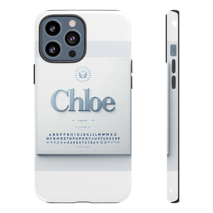 Vibrant 3D Protective Phone Case with Playful Blue Alphabet Design Stylish Accessory for Self-Expression Compatible with iPhone 13, 14, 15 & 16 – all models including Pro, Pro Max & Plus