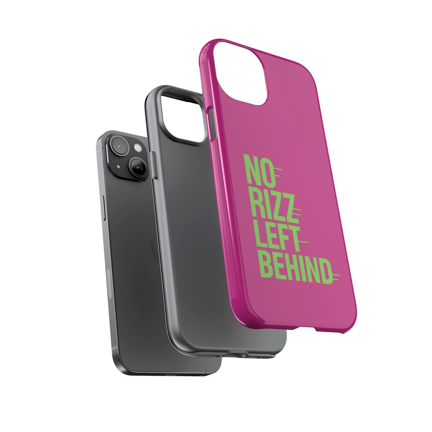 tough cases - no rizz left behind phone case for ultimate protection and style