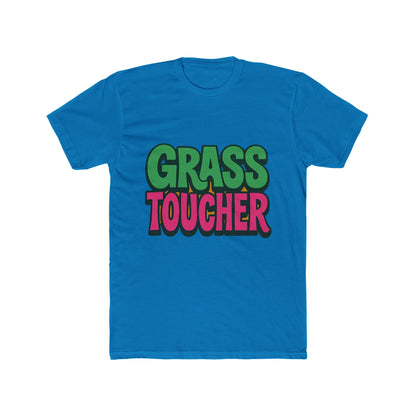 Grass Toucher Unisex T-Shirt - Funny Meme Shirt - Casual Green Tee for Men and Women - Perfect Gift for Meme Lovers