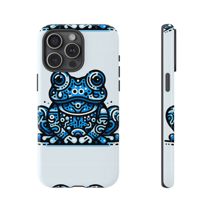 Blue Animal Create 28 3D Wrap Protective Phone Case for Smartphones Shockproof Durable TPU with Vivid Anime and Comic Design