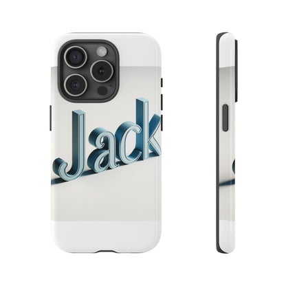Vibrant 3D Text Protective Phone Case in Blue for Unique Self-Expression – Stylish Protection Compatible with iPhone 13, 14, 15 & 16 – all models including Pro, Pro Max & Plus