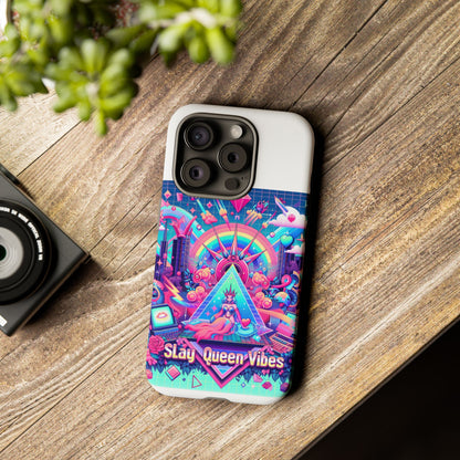 Slay Queen Vibes 3D Wrap Protective Phone Case for Women