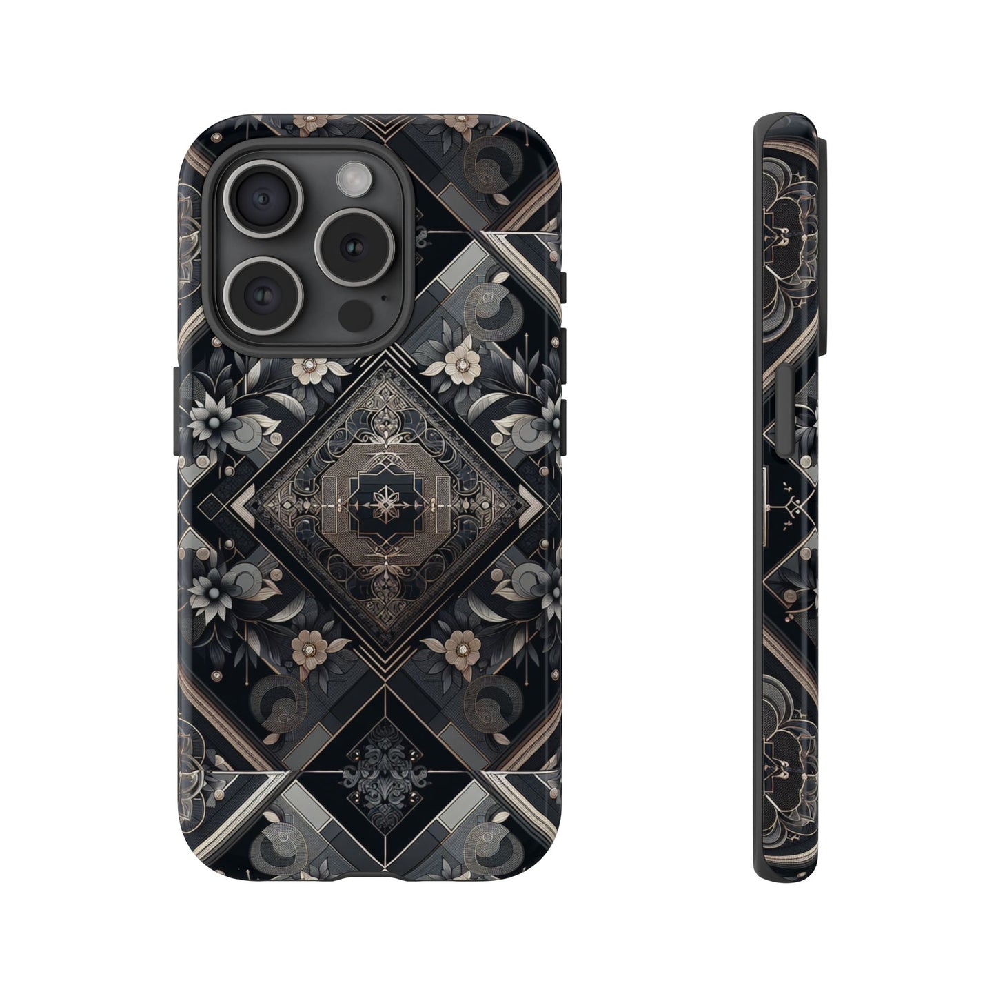 blackpattern image 3 vibrant shockproof phone case for anime and comic fans