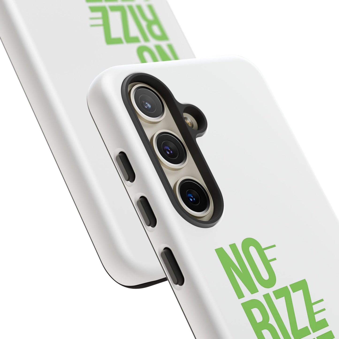 copy of tough cases - no rizz left behind phone case for ultimate protection and style, impact-resistant, dual layer, vibrant design, perfect gift for adults