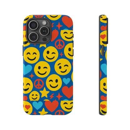 Vibrant 3D Emoji Protective Phone Case for Kids and Adults – Fun Multicolour Design for Stylish Protection Compatible with iPhone 13, 14, 15 & 16 – all models including Pro, Pro Max & Plus