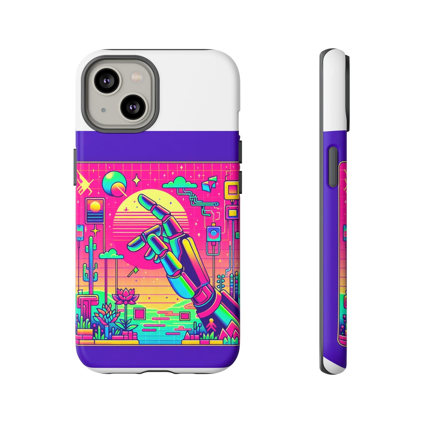 touch grass technician 3d wrap protective phone case
