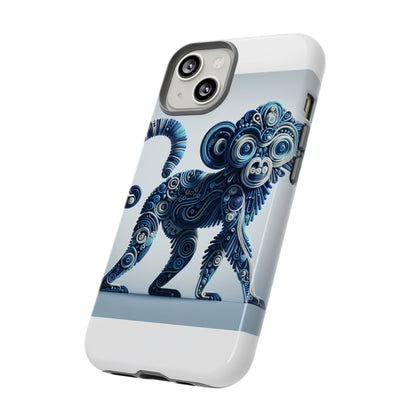 Vibrant 3D Wrap Protective Phone Case with Unique Monkey Design – Stylish Accessory for Men and Women Compatible with iPhone 13, 14, 15 & 16 – all models including Pro, Pro Max & Plus