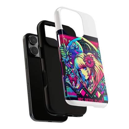 Npc Detox Plan - Vibrant Protective Phone Case for Anime and Comic Lovers, Durable Shock Absorption, UV Protected, Glossy or Matte Finish