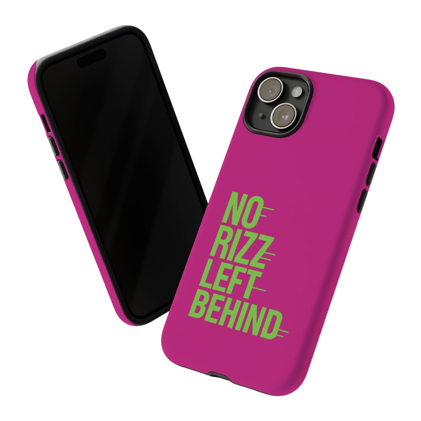 tough cases - no rizz left behind phone case for ultimate protection and style