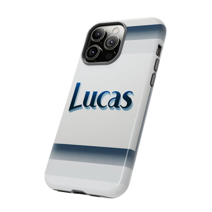 Coolname Lucas Blue 3D Wrap Protective Phone Case for Smartphones with Vibrant Anime and Comic Art Design Shockproof and UV Protected Durable TPU Cover
