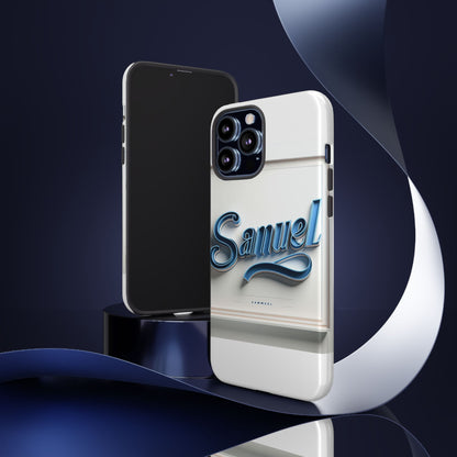 Stylish Blue 3D Wrap Protective Phone Case for Smartphones – Unique Accessory for Creative Individuals Compatible with iPhone 13, 14, 15 & 16 – all models including Pro, Pro Max & Plus