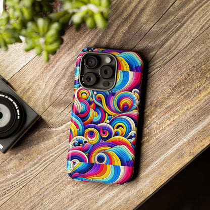 Pink Pattern Image 5 Protective Phone Case with 3D Wrap Design for Stylish Smartphone Protection