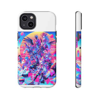Zero Npc Energy Vibrant 3D Protective Phone Case for Anime Lovers