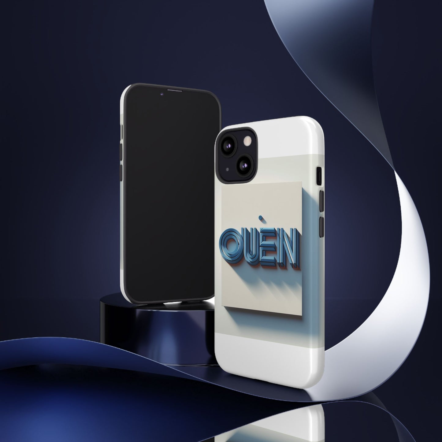 vibrant 3d textured phone case in blue for unique style and reliable protection compatible with iphone 13, 14, 15 & 16 – all models including pro, pro max & plus