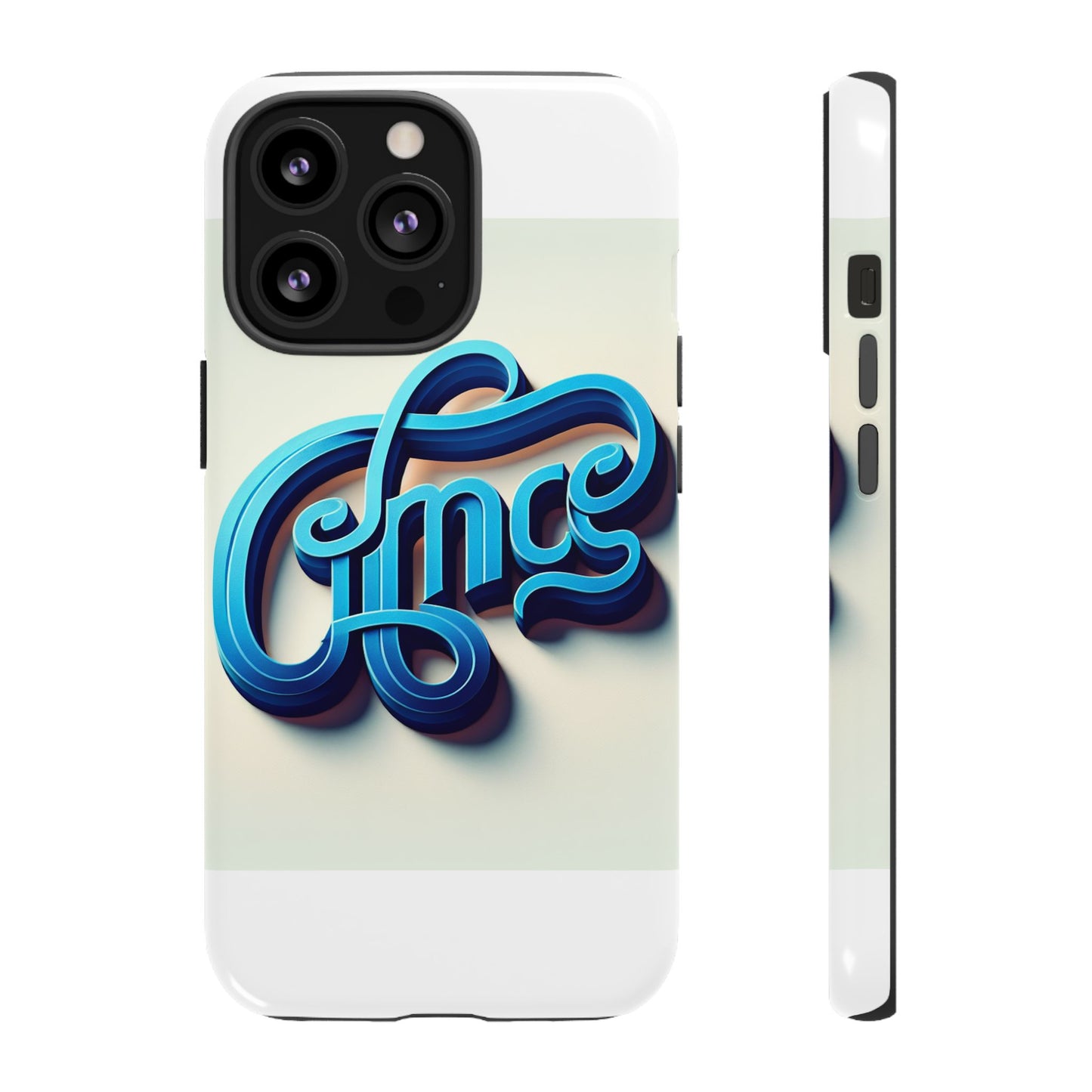 vibrant 3d textured phone case for stylish protection in blue – compatible with iphone 13, 14, 15 & 16 – all models including pro, pro max & plus