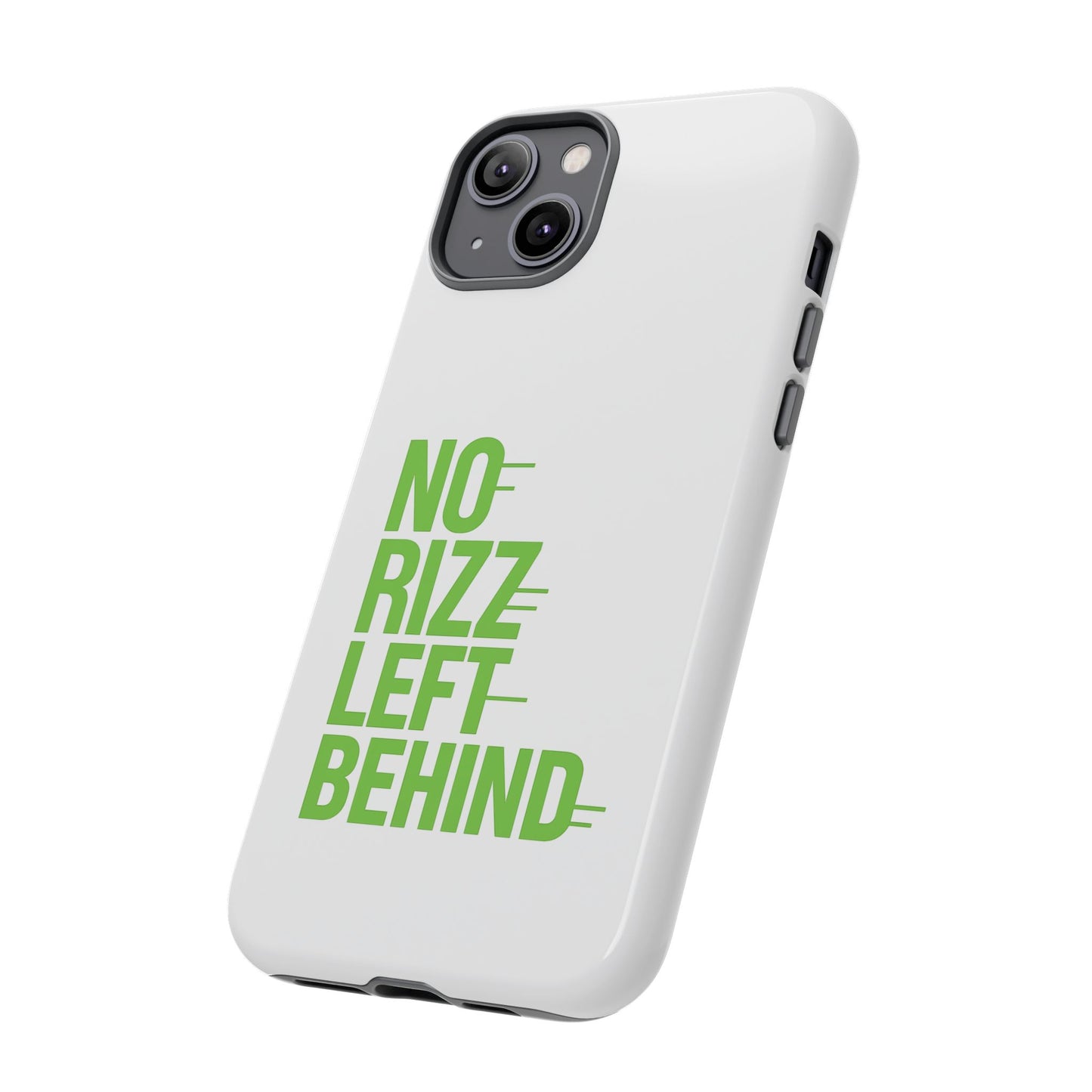 tough cases - no rizz left behind phone case for protection and style