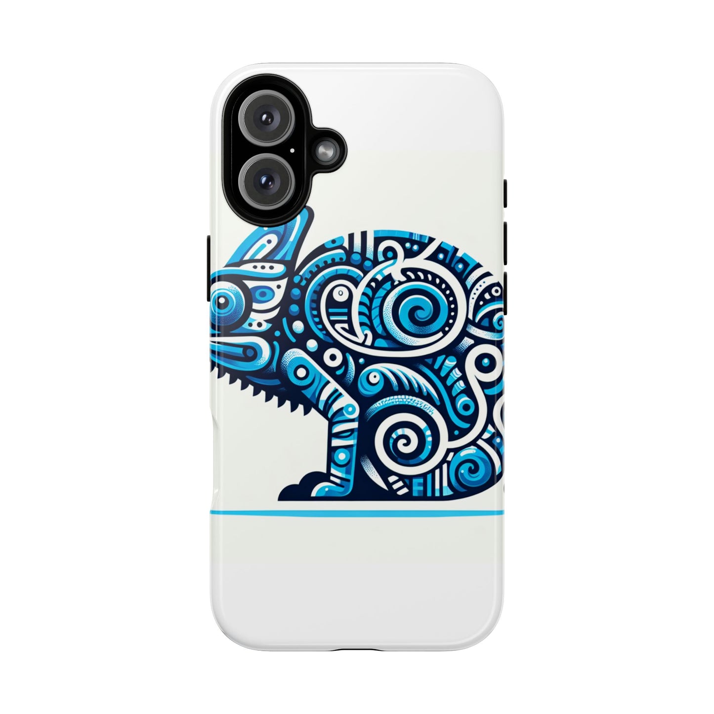 vibrant 3d chameleon design protective phone case for creative individuals stylish protection compatible with iphone 13, 14, 15 & 16 – all models including pro, pro max & plus