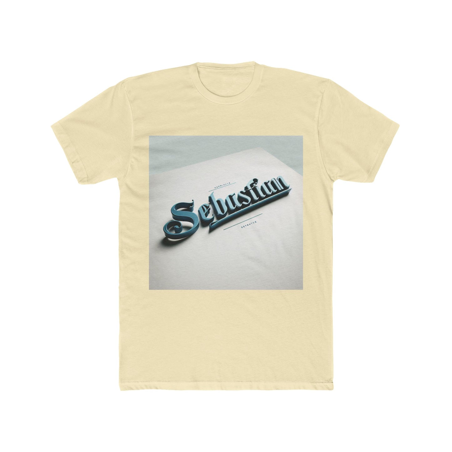 alphabet unisex t-shirt – stylish blue 50 design, casual wear for all ages, premium quality comfort, perfect unisex t-shirt