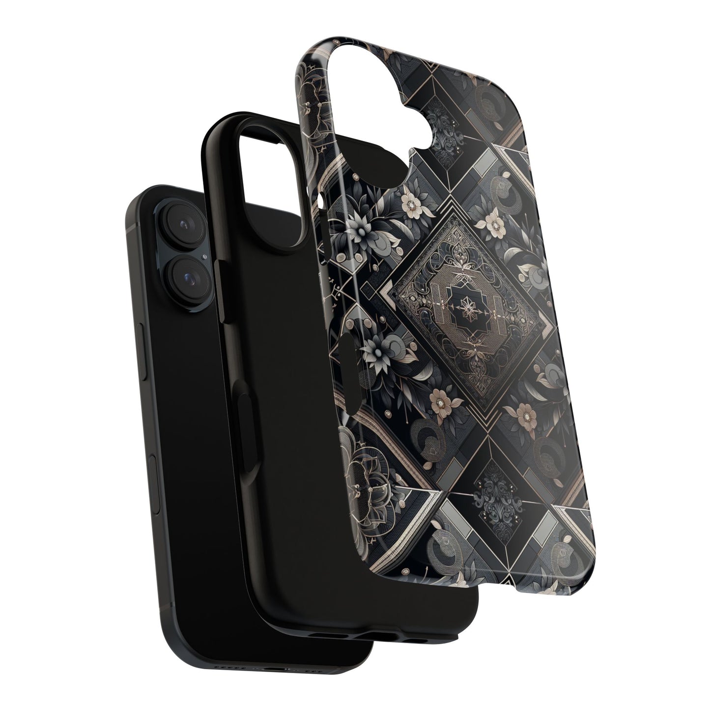 blackpattern image 3 vibrant shockproof phone case for anime and comic fans