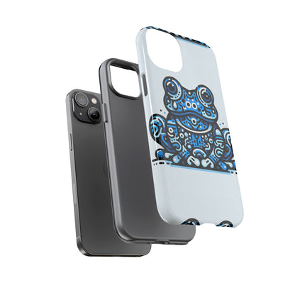 Blue Animal Create 28 3D Wrap Protective Phone Case for Smartphones Shockproof Durable TPU with Vivid Anime and Comic Design