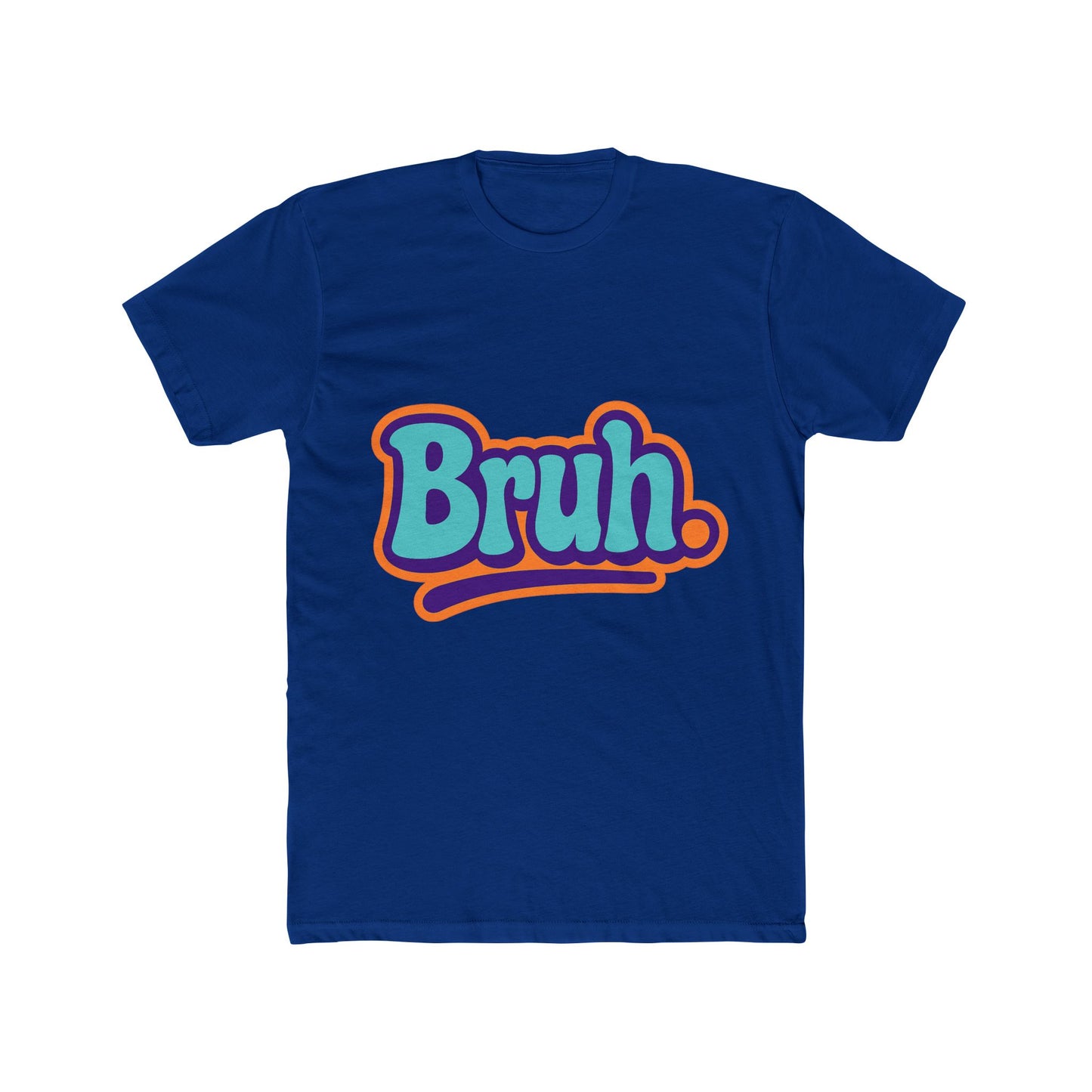funny bruh meme multicolor unisex t-shirt - humorous graphic tee for men women - soft, stylish novelty t-shirt