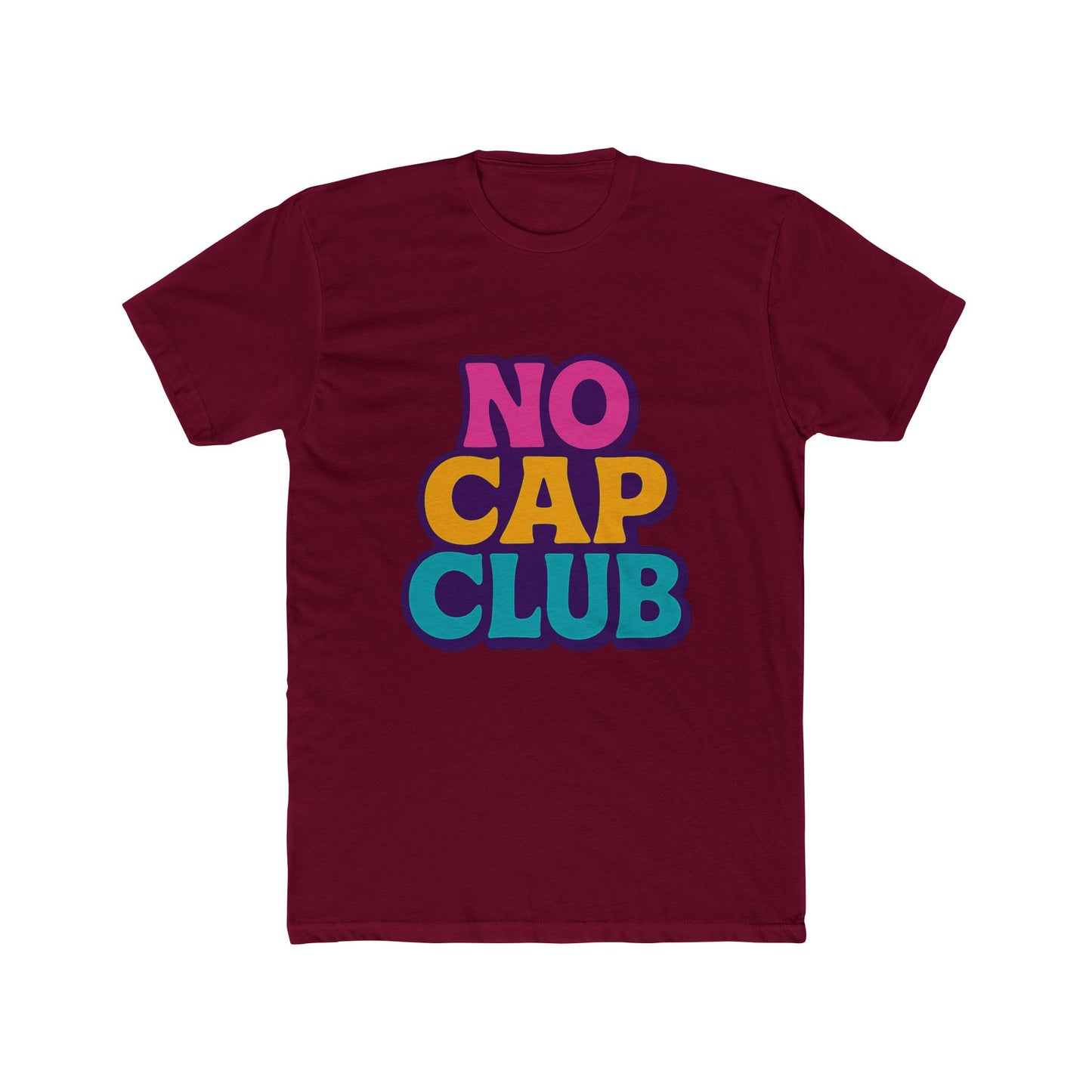 no cap club unisex t-shirt - multicolor meme graphic tee for casual wear, fun & trendy fashion