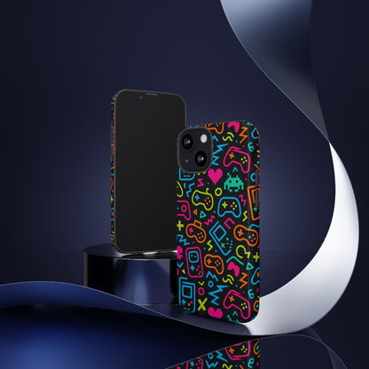 Multicolour 3D Wrap Protective Phone Case with Unique Gaming Design for Men and Women – Stylish Mobile Protection Compatible with iPhone 13, 14, 15 & 16 – All Models Including Pro, Pro Max & Plus