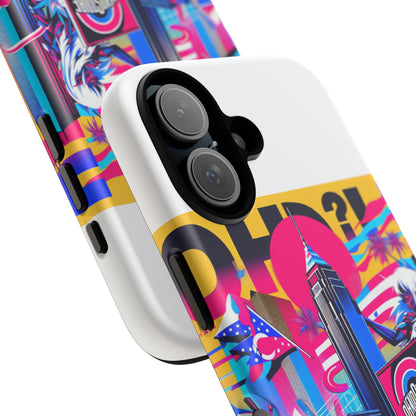 Ohio More Like Oh-Yes Protective Phone Case for Smartphones, 3D Wrap Design, UV Protected, Shock Absorbing, Ideal Gift for Anime and Comic Lovers