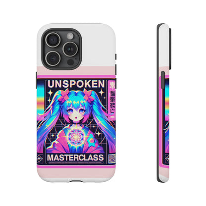 Unspoken Riz Masterclass Protective Phone Case, 3D Wrap Design, Durable Shock Absorption, UV Protected, Ideal Gift for Anime and Comic Fans, Glossy or Matte Finish