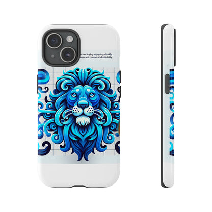 Vibrant 3D Lion Art Phone Case for Stylish Protection and Self-Expression Compatible with iPhone 13, 14, 15 & 16 – all models including Pro, Pro Max & Plus