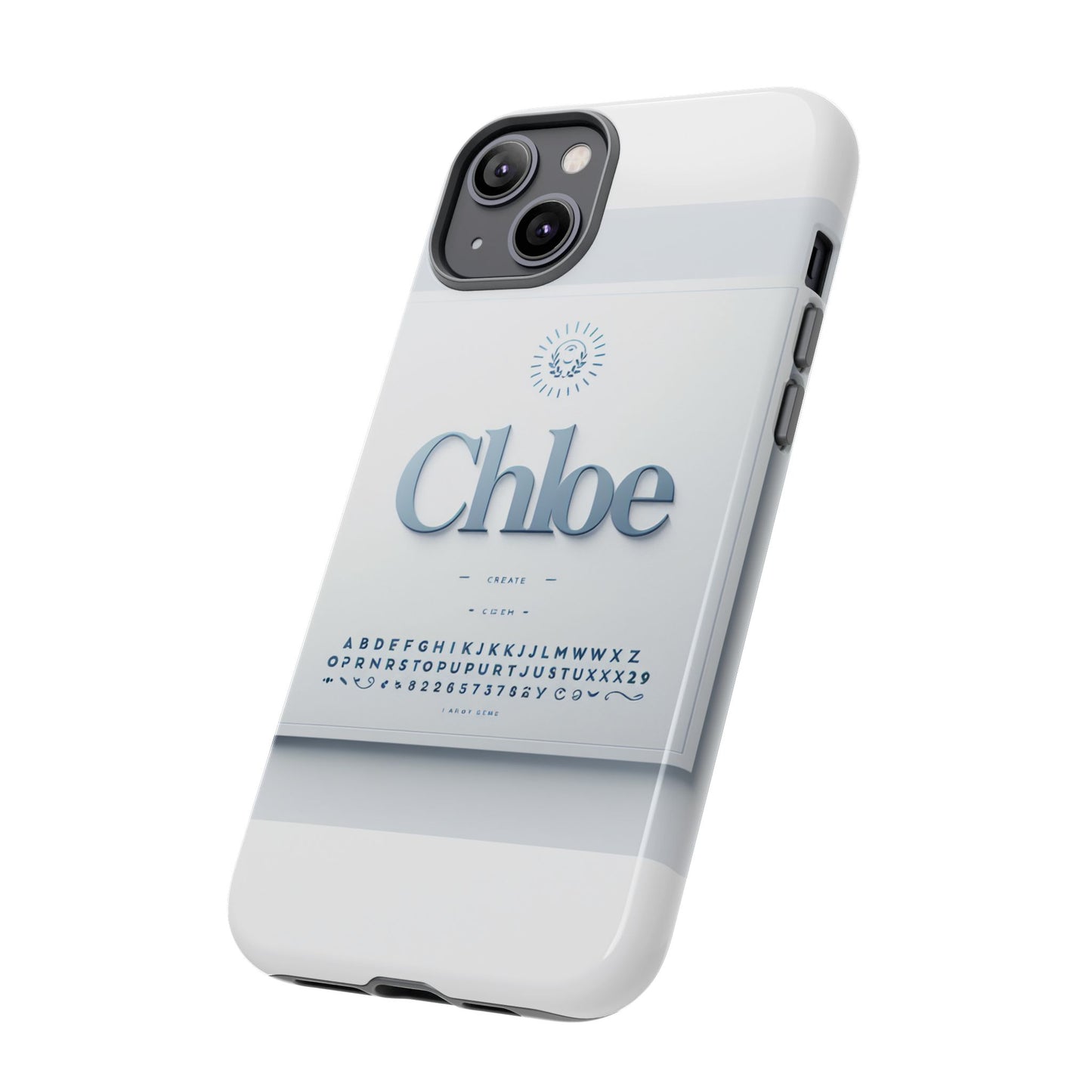vibrant 3d protective phone case with playful blue alphabet design stylish accessory for self-expression compatible with iphone 13, 14, 15 & 16 – all models including pro, pro max & plus