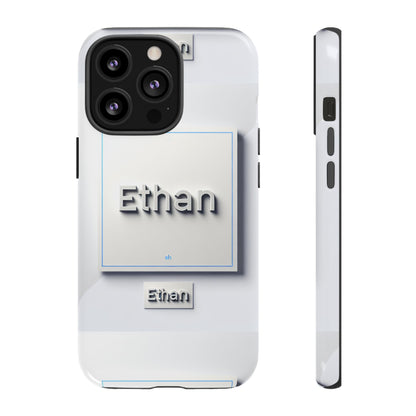 Ethan Blue 3D Wrap Phone Case for Men and Women Shock Absorption Durable Silicone Protective Cover with Vivid Anime and Comic Design