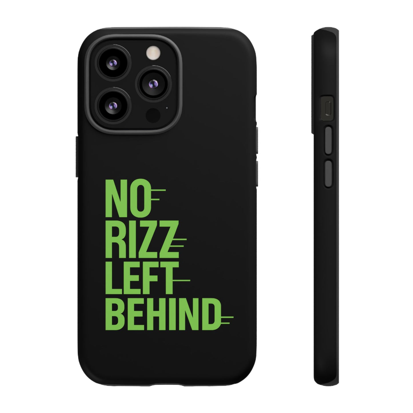 tough phone case - no rizz left behind for ultimate protection