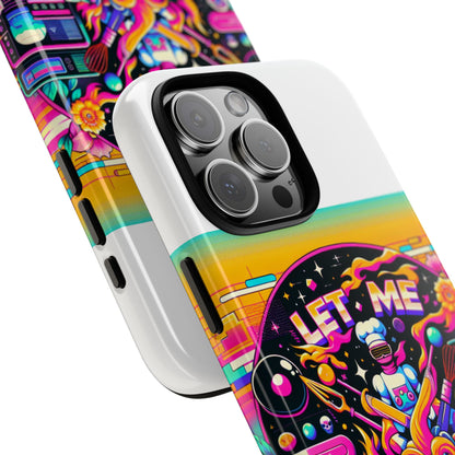 Let Me Cook 3D Wrap Protective Phone Case for Anime Lovers