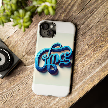 Vibrant 3D Textured Phone Case for Stylish Protection in Blue – Compatible with iPhone 13, 14, 15 & 16 – All Models Including Pro, Pro Max & Plus