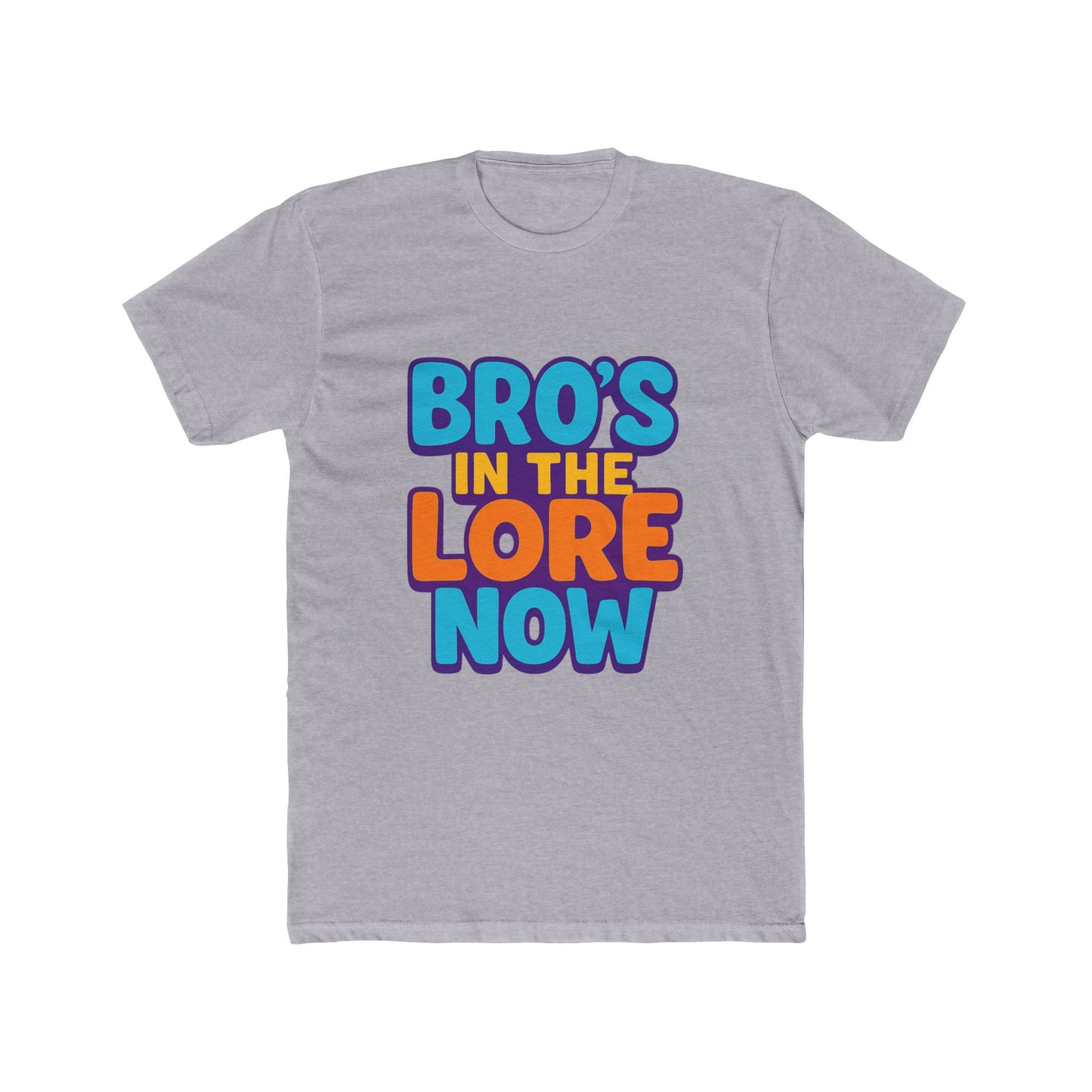 bro's in the lore now unisex t-shirt - funny meme art for gamers, meme lovers, unique gift & decor